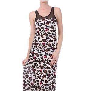 REDUCED price!!! Animal Print Mesh Maxi Dress REDUCED price!!! Animal Print Mesh Maxi Dress