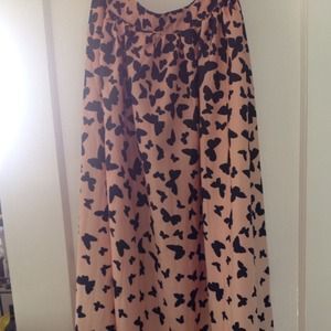 Asos maxi skirt with butterflies. Asos maxi skirt with butterflies.