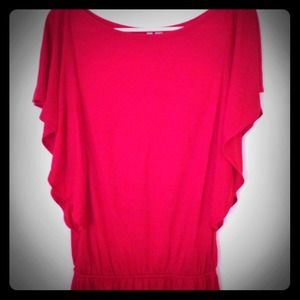 💝Red butterfly shirt