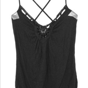 💝Crochet front tank top