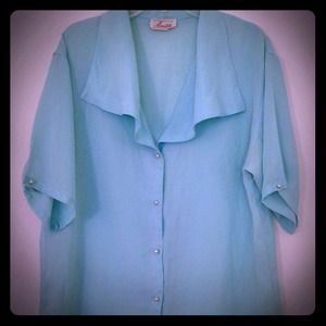 💝Mint blouse
