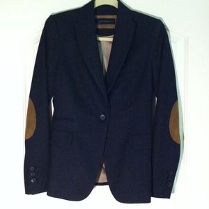 Zara Jackets & Blazers - Navy Zara blazer with elbow patches Zara Jackets & Blazers - Navy Zara blazer with elbow patches