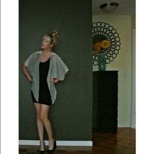 *RESERVED for Ioa* Sheer Open Front Blouse