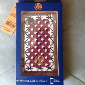 Tory Burch Accessories - Sold;)lhy Nib Tory burch iphone4 full wrap hard sh Tory Burch Accessories - Sold;)lhy Nib Tory burch iphone4 full wrap hard sh