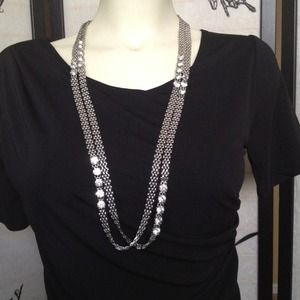 Ann Taylor Jewelry - SOLD NWT Ann Taylor Crystal Watchband Necklaces Ann Taylor Jewelry - SOLD NWT Ann Taylor Crystal Watchband Necklaces