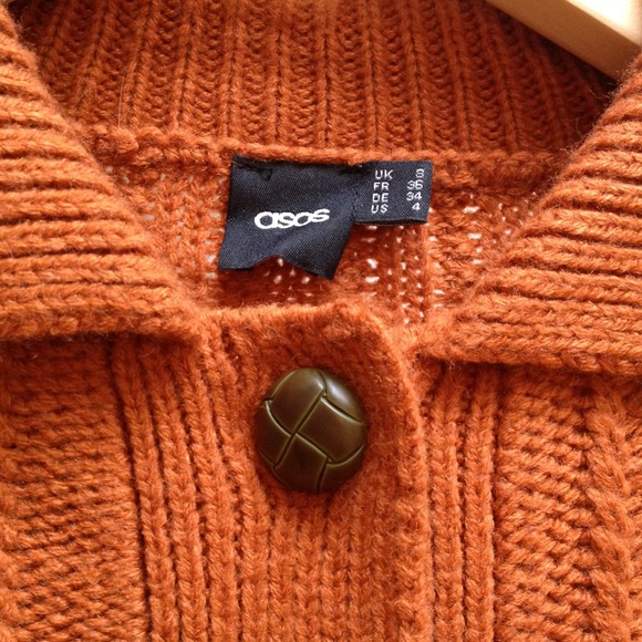 ASOS Sweaters - Asos orange sweater - perfect for fall!! 2 ASOS Sweaters - Asos orange sweater - perfect for fall!! 2