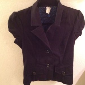 Jackets & Blazers - REDUCED Vintage black blazer - short sleeves Jackets & Blazers - REDUCED Vintage black blazer - short sleeves