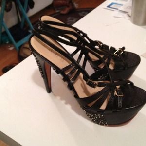 Price reduction! Size 8 L.A.M.B studded heels Price reduction! Size 8 L.A.M.B studded heels