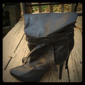 MARKED 50% off! Aldo black leather boots nwot! MARKED 50% off! Aldo black leather boots nwot!
