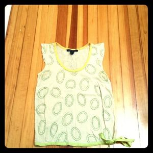 REDUCED! French Connection bead detail top REDUCED! French Connection bead detail top
