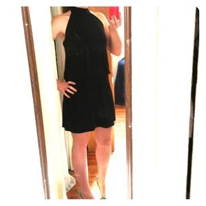 White House Black Market Jersey Halter Dress White House Black Market Jersey Halter Dress