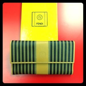 FENDI Clutches & Wallets - Authentic vintage Fendi wallet new in box! FENDI Clutches & Wallets - Authentic vintage Fendi wallet new in box!