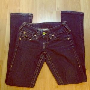 True Religion Denim - True Religion straight leg jeans True Religion Denim - True Religion straight leg jeans