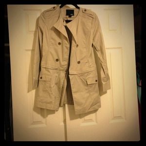 Forever 21 Jackets & Blazers - New khaki forever 21 coat jacket sz S Forever 21 Jackets & Blazers - New khaki forever 21 coat jacket sz S