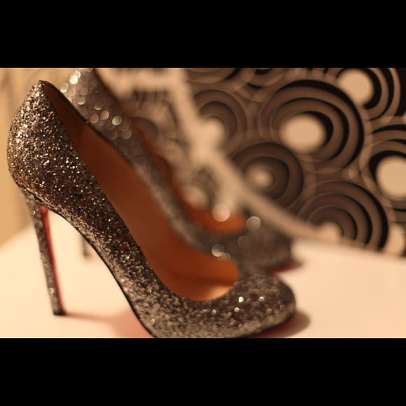 Christian Louboutin Shoes - Christian Louboutin Glitter Pumps 2 Christian Louboutin Shoes - Christian Louboutin Glitter Pumps 2