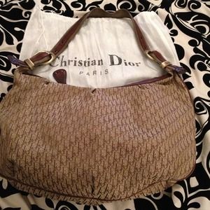 Christian Dior hobo handbag. Christian Dior hobo handbag.
