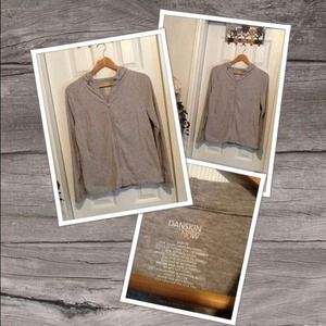 Danskin Now Jackets & Blazers - Danskin Now Long Sleeve Jacket in a Light Grey Danskin Now Jackets & Blazers - Danskin Now Long Sleeve Jacket in a Light Grey