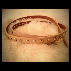 J. Crew Accessories - J.Crew Tan Studded Belt J. Crew Accessories - J.Crew Tan Studded Belt