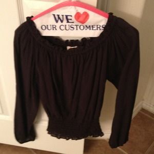 Michael Kors Tops - Michael Kors super cute black shirt Michael Kors Tops - Michael Kors super cute black shirt