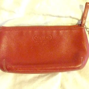 Coach Handbags - Authentic COACH accessory leather bag. Coach Handbags - Authentic COACH accessory leather bag.
