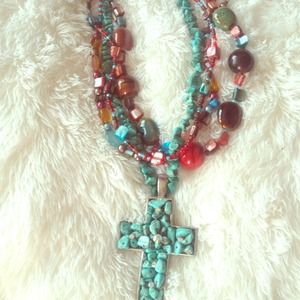 Multicolored turquoise necklace Multicolored turquoise necklace