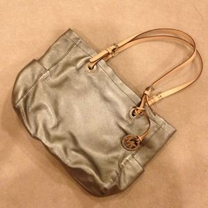 MICHAEL Michael Kors Handbags - Michael Kors old gold metallic tote bag MICHAEL Michael Kors Handbags - Michael Kors old gold metallic tote bag