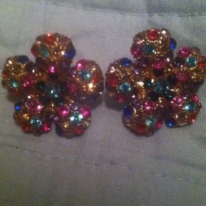 Multicolor gem stud earrings Multicolor gem stud earrings