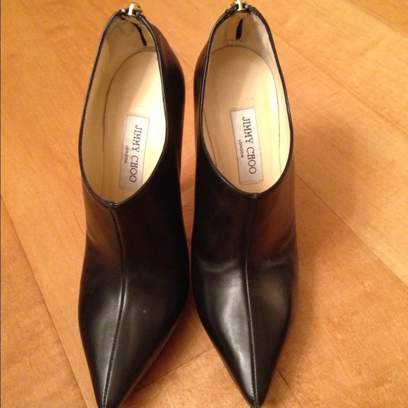 Jimmy Choo Shoes - Jimmy Choo black leather booties 2 Jimmy Choo Shoes - Jimmy Choo black leather booties 2