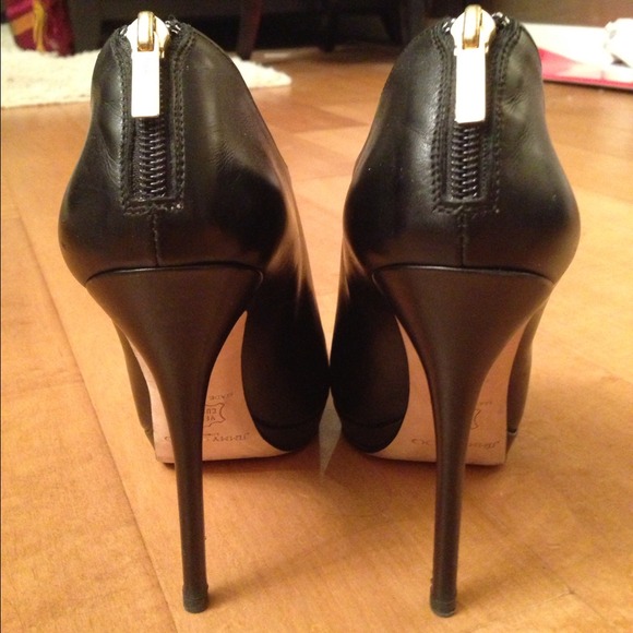 Jimmy Choo Shoes - Jimmy Choo black leather booties 3 Jimmy Choo Shoes - Jimmy Choo black leather booties 3