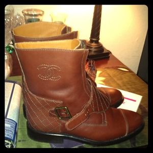 Chanel short riding boot ***REDUCED*** Chanel short riding boot ***REDUCED***