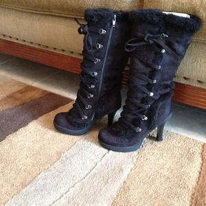 Anne Michelle Boots - Reserved Anne Michelle black boots Anne Michelle Boots - Reserved Anne Michelle black boots