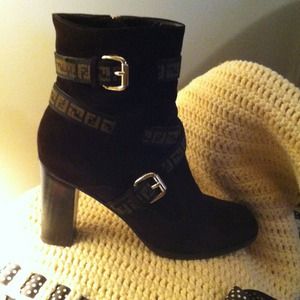 Brown suede FENDI calf Boot Brown suede FENDI calf Boot