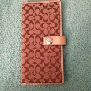 Authentic coach slim snap wallet Authentic coach slim snap wallet
