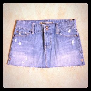 ABERCROMBIE & FITCH DENIM SKIRT ABERCROMBIE & FITCH DENIM SKIRT