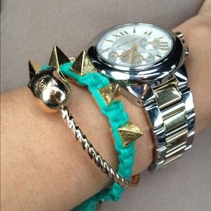 Aqua Stud Bracelet Aqua Stud Bracelet