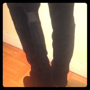 Nine West Boots - Black suede knee boots Nine West Boots - Black suede knee boots