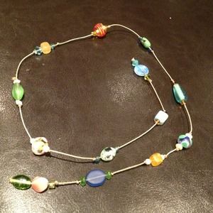 Beaded Multi-color Necklace Beaded Multi-color Necklace