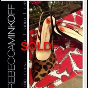 Rebecca Minkoff Leopard Print Pumps Rebecca Minkoff Leopard Print Pumps