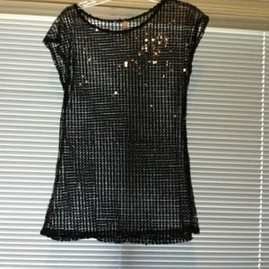 Sheer sequined topbundle Sheer sequined topbundle