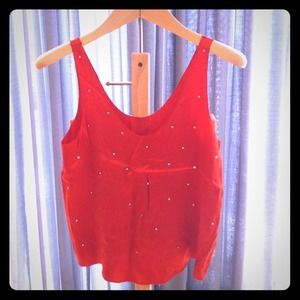 Phillip Lim Silk Rhinestone Tank Phillip Lim Silk Rhinestone Tank