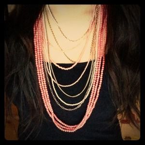 Pink necklace bundle Pink necklace bundle