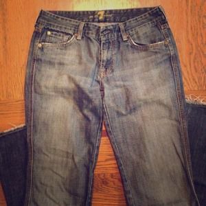 7 for all mankind "A pocket" denim jean 7 for all mankind "A pocket" denim jean