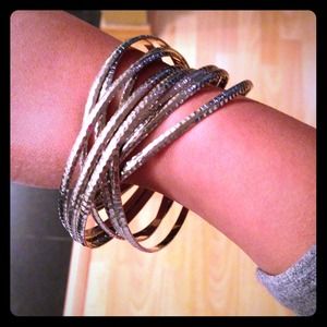 Silver bangles!!! All together!! Silver bangles!!! All together!!