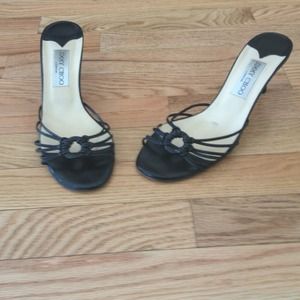 Black Jimmy Choo sandal Black Jimmy Choo sandal