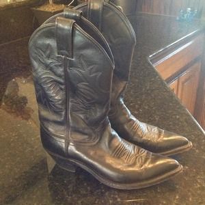 Justin Shoes - Justin black 7 1/2 A. Western boot women's Justin Shoes - Justin black 7 1/2 A. Western boot women's