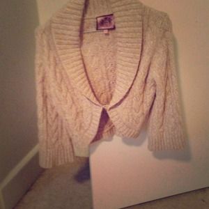 Juicy couture cropped sweater Juicy couture cropped sweater