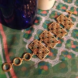 Jewelry - Gold-tone Link Bracelet Jewelry - Gold-tone Link Bracelet