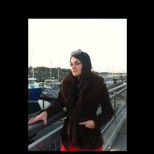 ***vintage dark brown jacket*** ***vintage dark brown jacket***