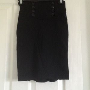 Black skirt