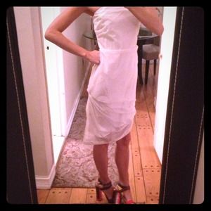 Authentic Helmut Lang coated silk dress Authentic Helmut Lang coated silk dress